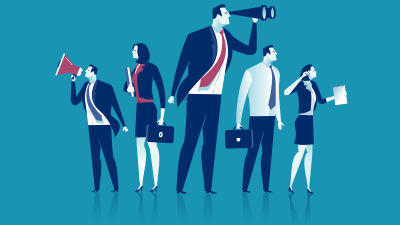 Illustratie groep mensen