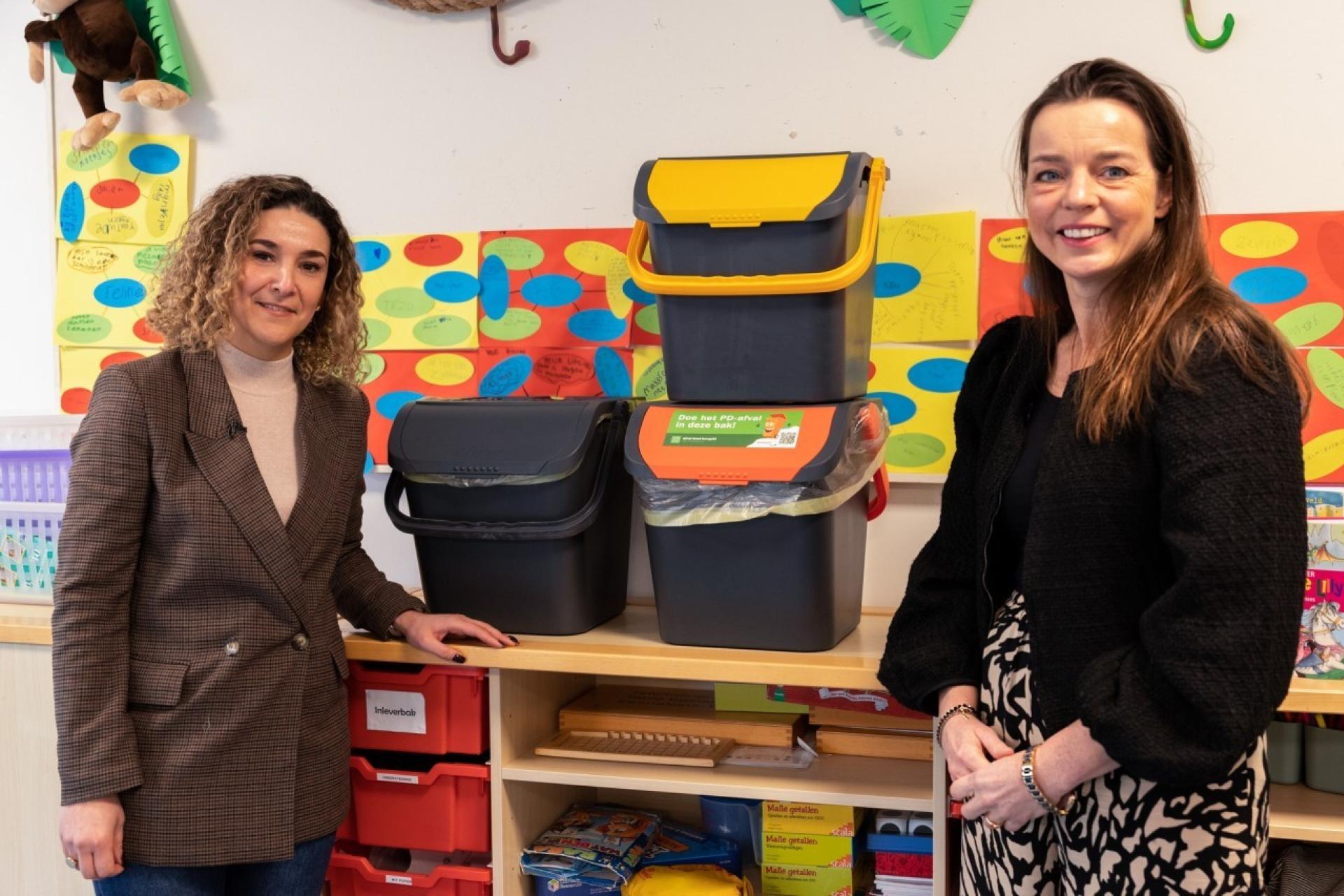 Afvalscheiding op scholen